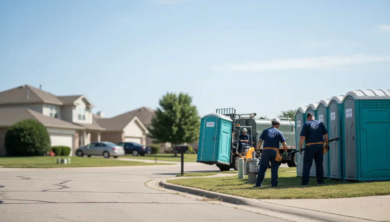 Porta Potty Rental in Coolidge, KS near me